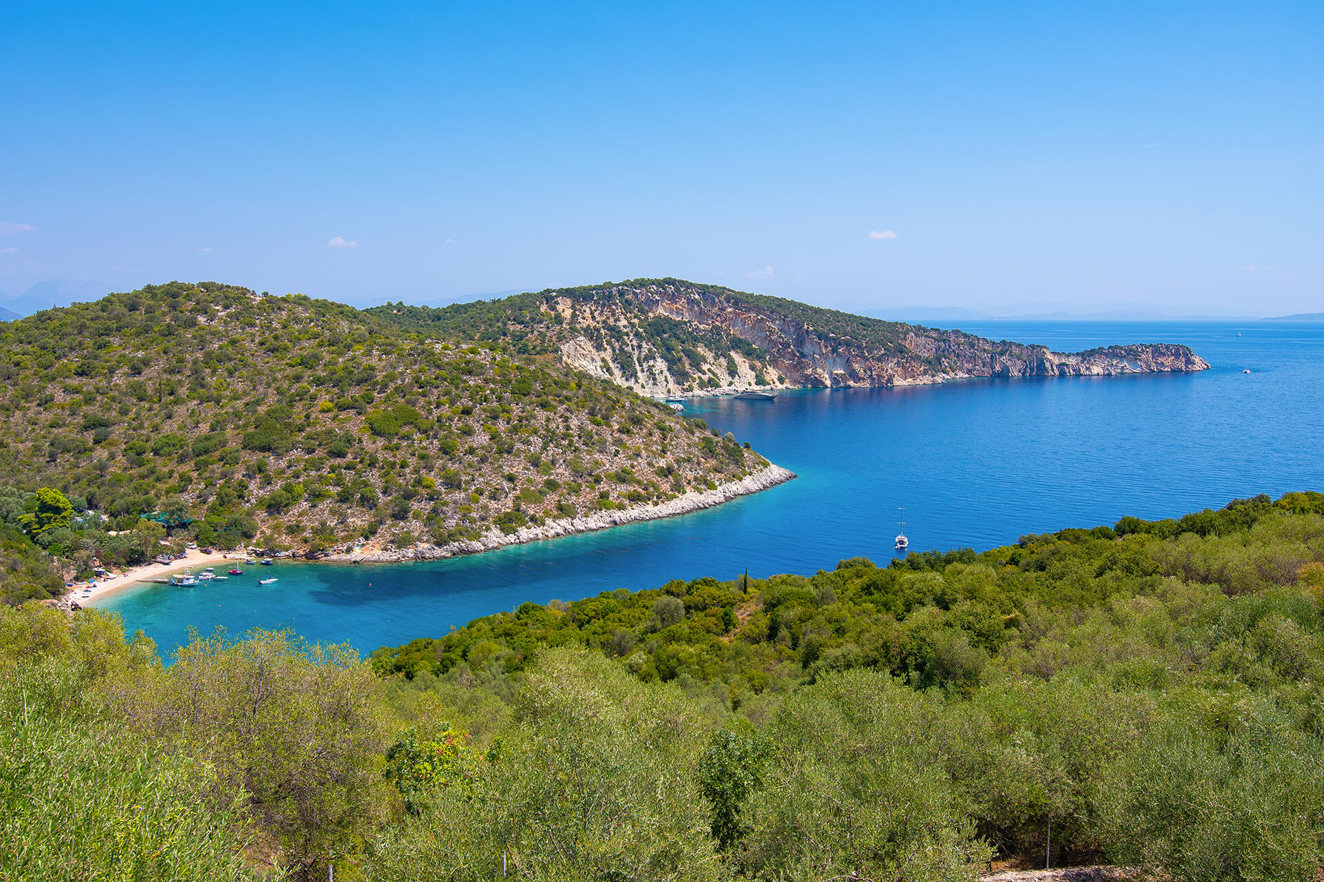 Πανοραμική θέα του γεώτοπου του Σαρακήνικου