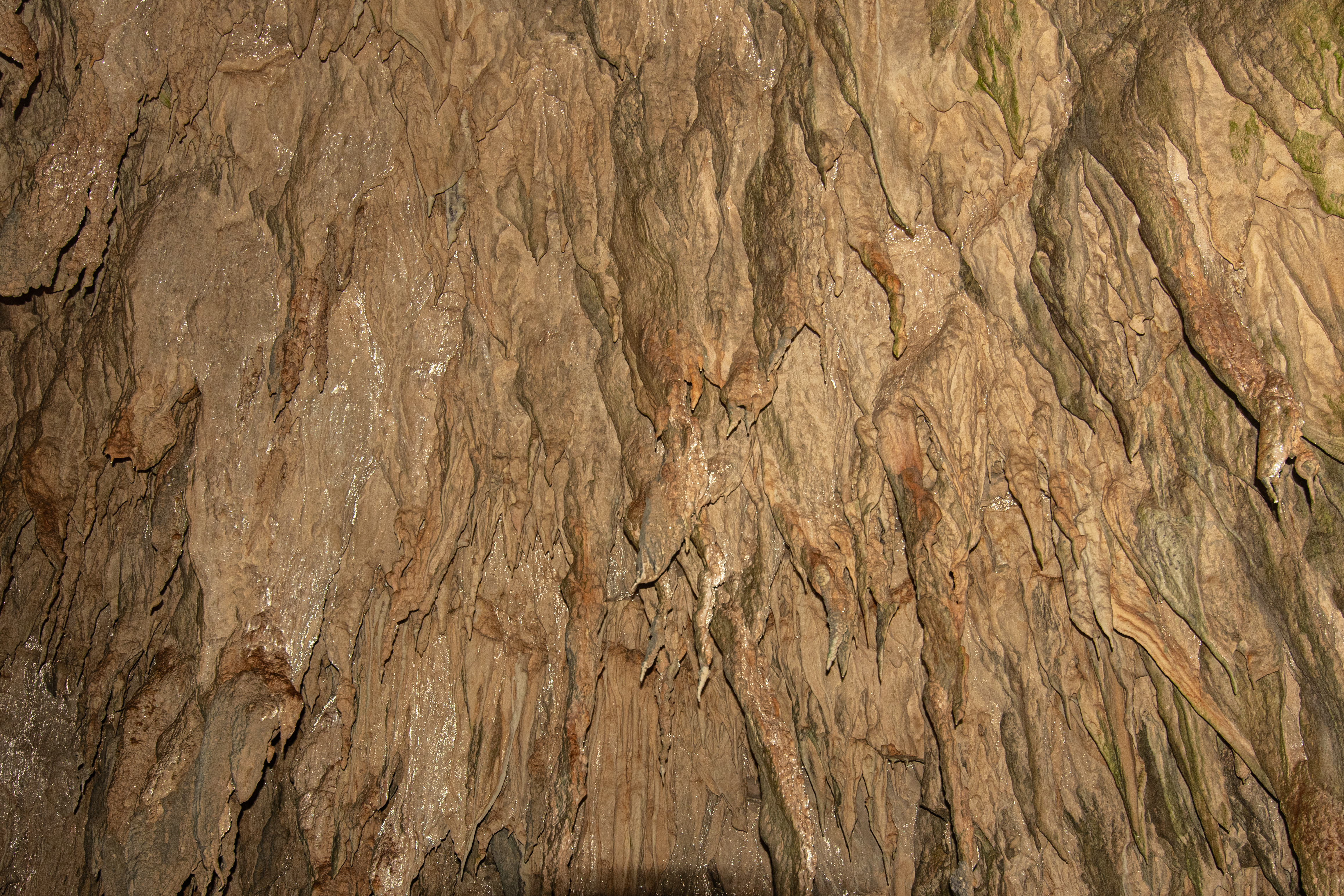 Stalactites with have abnormal growth