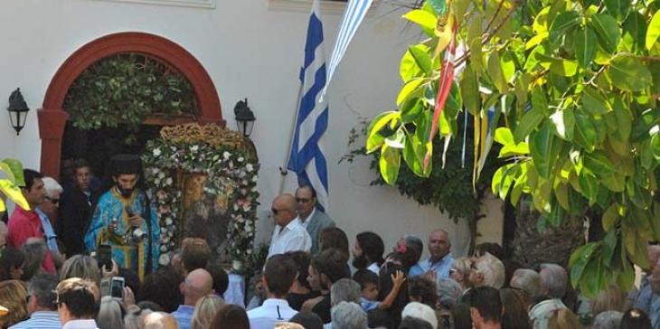 ο εορτασμός της Παναγίας, στην Ι.Μονή Αγριλίων kefalonianews.gr